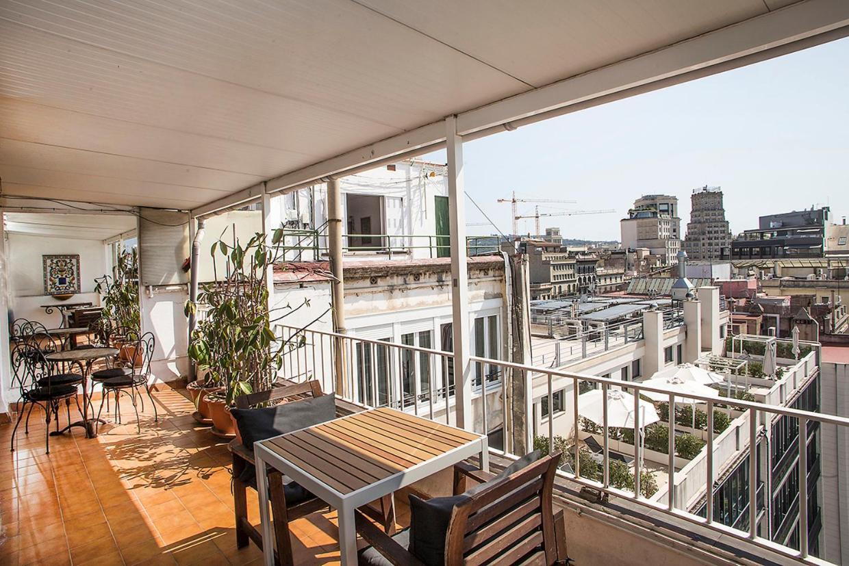 The Gran Via Penthouse Apartment Barcelona Bagian luar foto